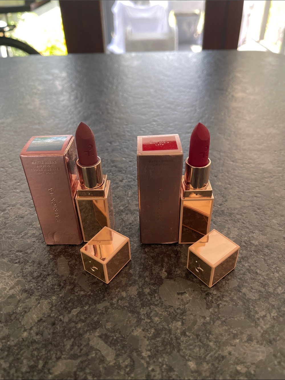 Patrick Ta Matte Suede Lipstick in Complicated or That’s Why She’s Late